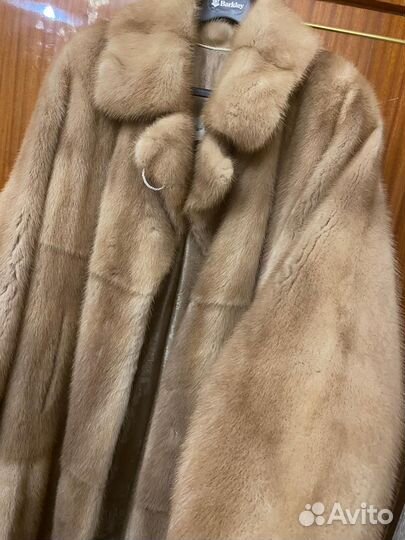 Шуба натуральная длинная