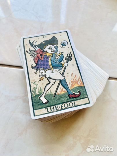 Trionfi della luna мини таро