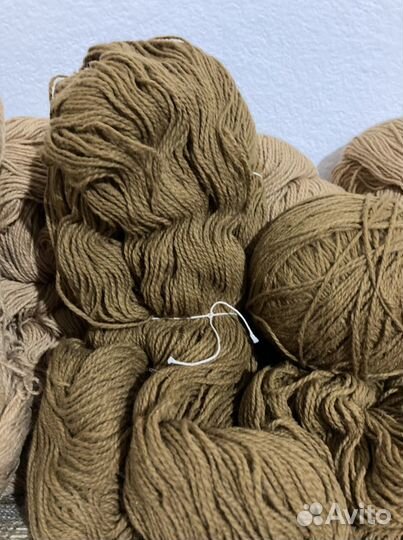 Пряжа чистошерстяная