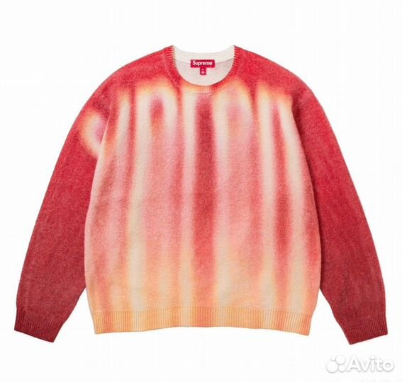 Свитер Supreme blurred logo в наличии