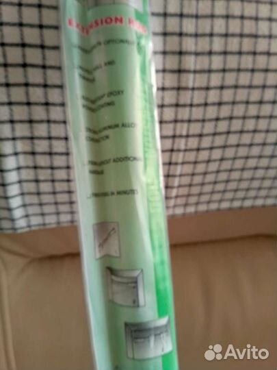 Штора для ванной новая+штанга