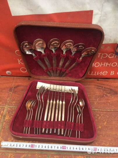 Столовый набор мельхиор СССР