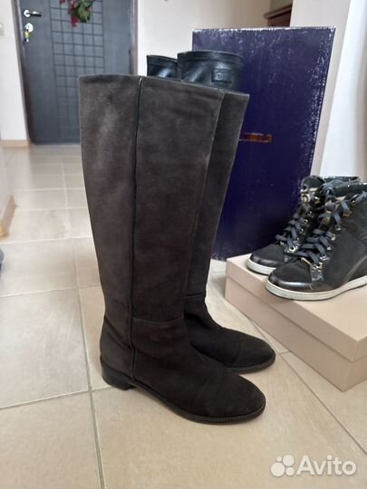 Сапоги женские натуральная кожа 37 размера