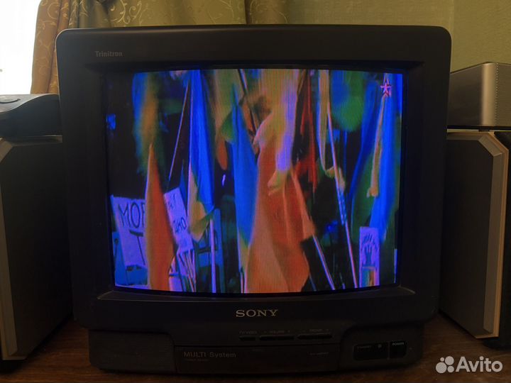 Телевизор sony trinitron 14