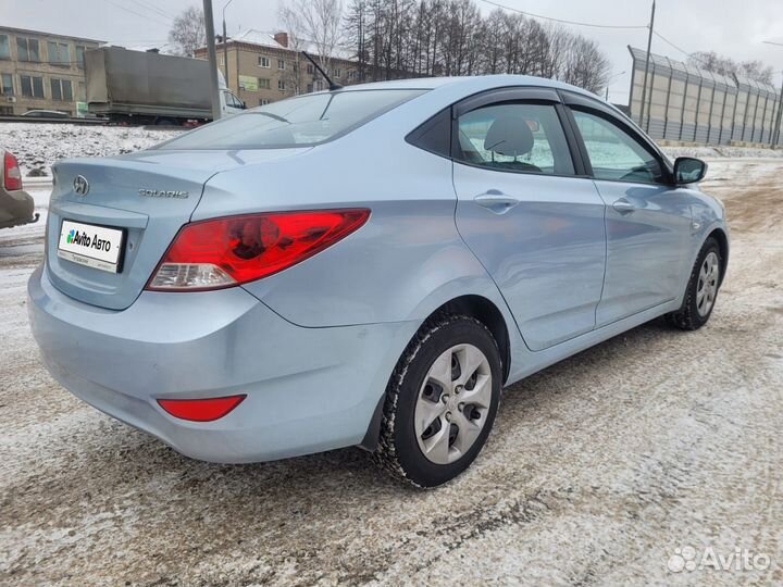 Hyundai Solaris 1.6 МТ, 2011, 196 000 км