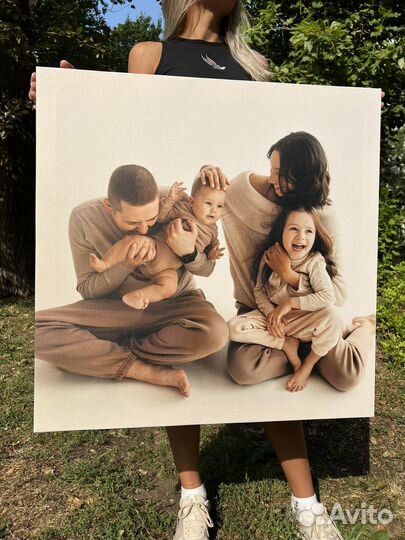 Портрет по фото, картина на холсте