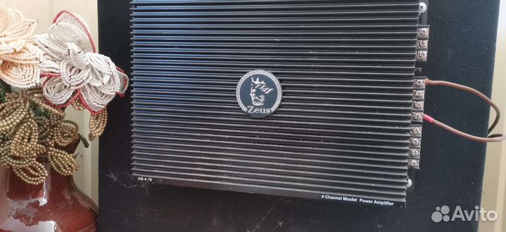 Сабвуфер и усилитель