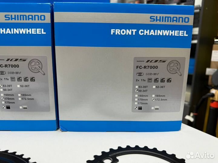 Система шатунов 105 R7000 53-39 170 мм