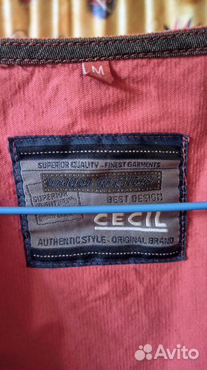 Вельветовый жилет Cecil