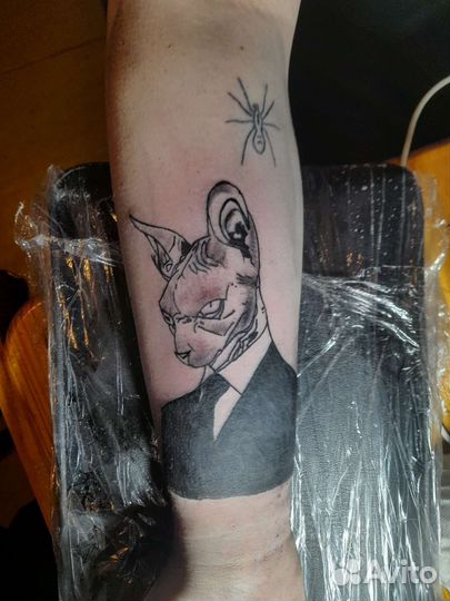 Татуировки в студии и выезд на дом