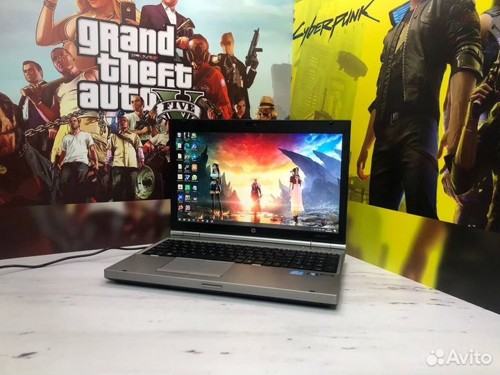 Игровой ноутбук HP i5/8gb/SSD