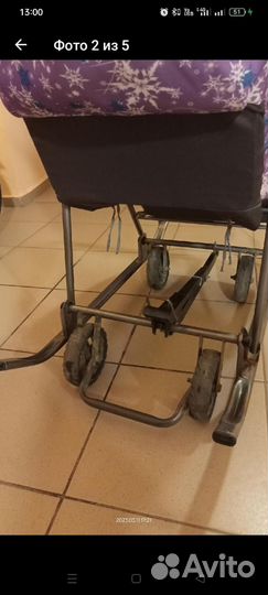 Детские санки на колесах