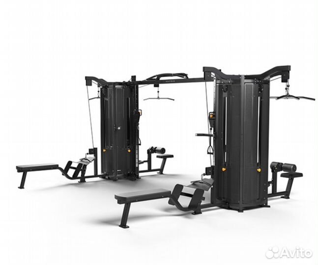 Грузоблочный тренажер 8-ми позиционный Matrix G1