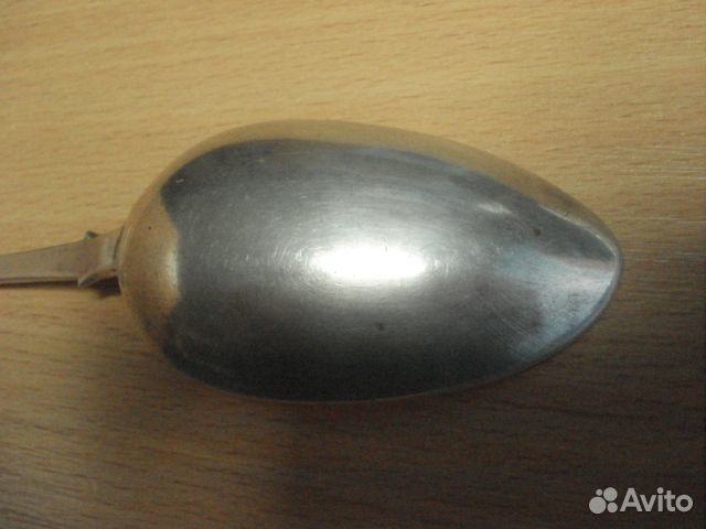 Ложка столовая, серебро 84 пробы