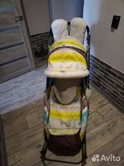 Коляска санки