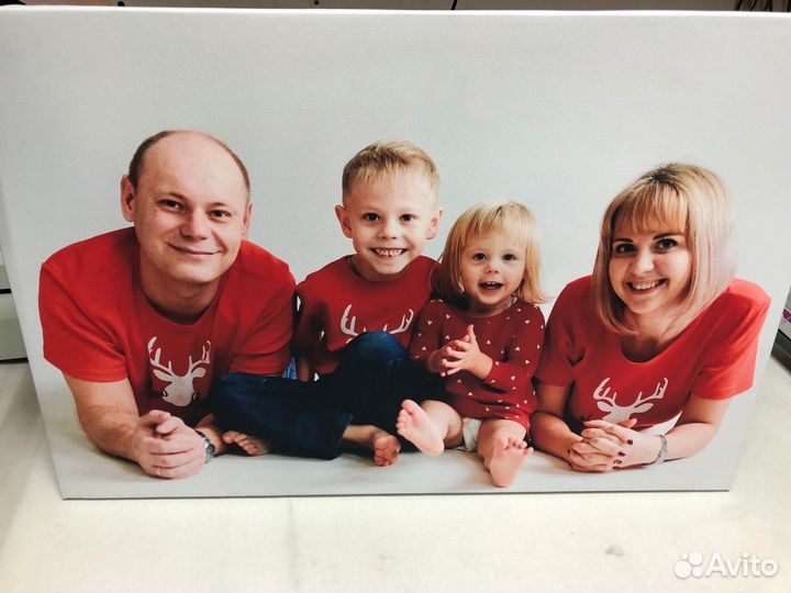 Печать фото на холсте