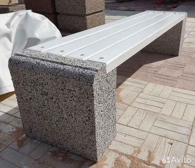 Скамейки кашпо