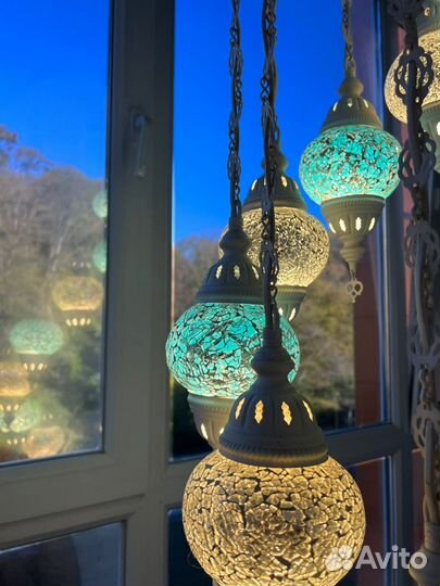 Люстра потолочная в арабском стиле