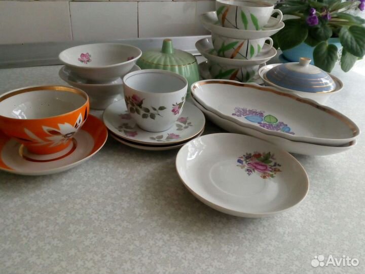 Фарфоровая посуда СССР