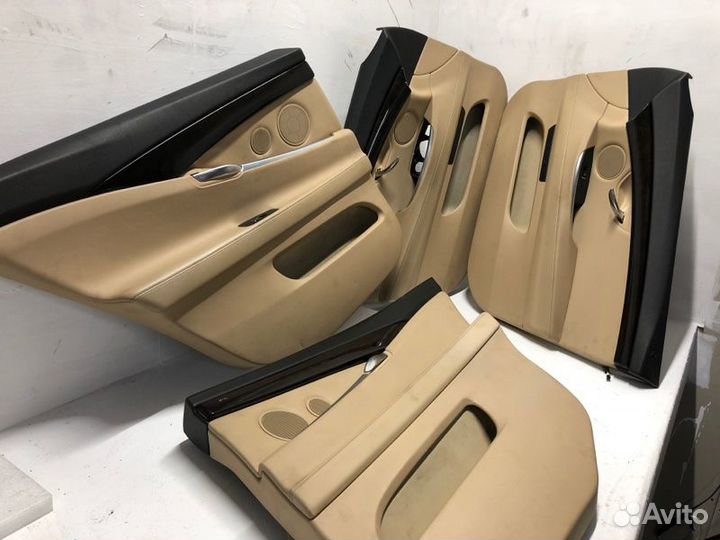 Комплект дверных карт Bmw Gt F07 N63B44A 2010-2016