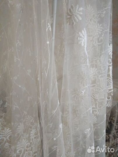 Тюль красивая