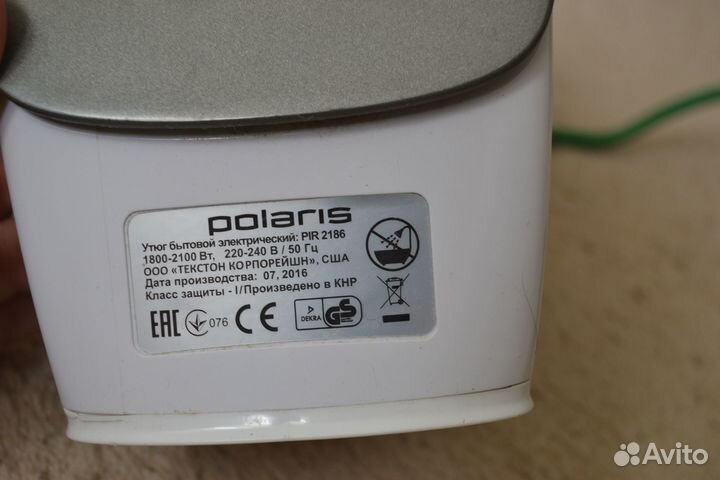 Утюг Polaris 2100 W и другие утюги СССР