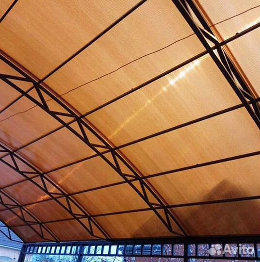 Монтаж навесов