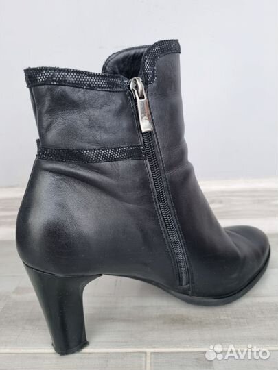 Ботильоны натуральная кожа 39 Польша