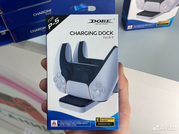 Зарядная станция для геймпадов PlayStation 5