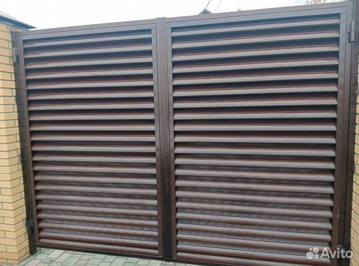 Забор жалюзи под заказ