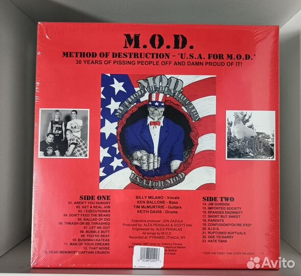 M.O.D. - U.S.A. for M.O.D. (цветной, 30th Anno)