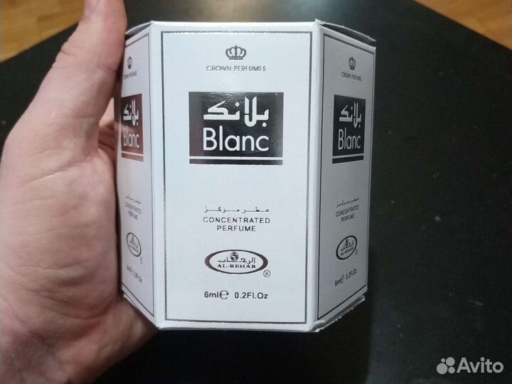 Blanc мужской концентрированный парфюм