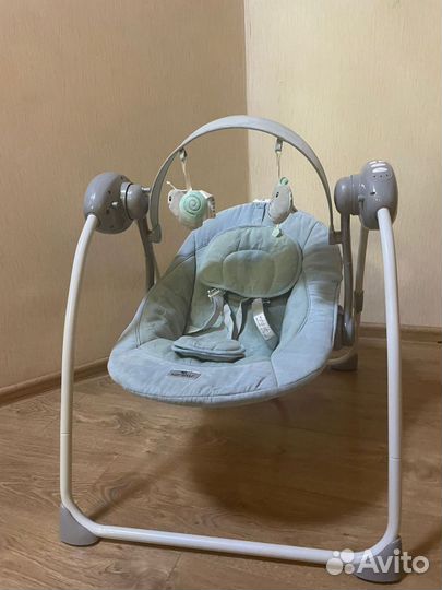 Детские электронные качели