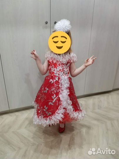 Платье для девочки 110 116