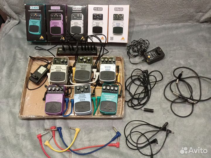 Гитарные педали behringer Педалборд