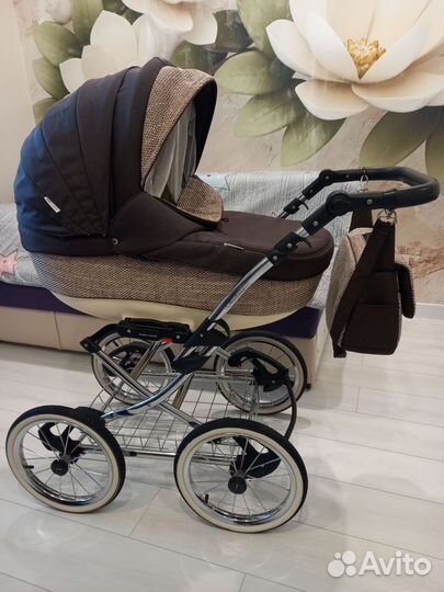 Коляска 2 в 1 bebe mobile santana