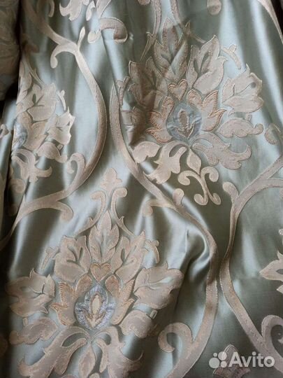 Шторы портьеры и тюль итальянский комплект