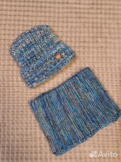 Шапка +снуд