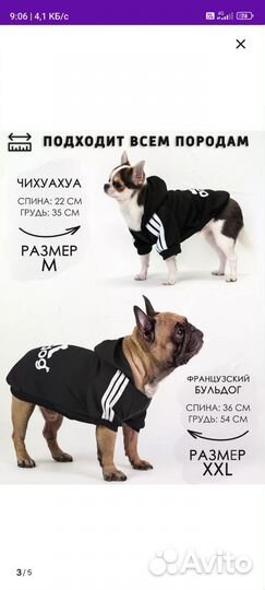 Кофта для собак маленькой породы