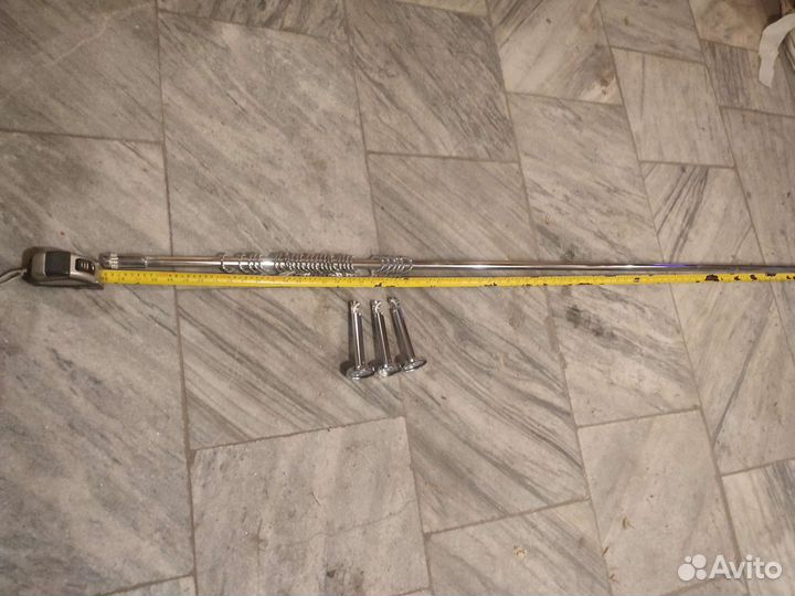 Карниз (гардина) 250 см с наконечниками