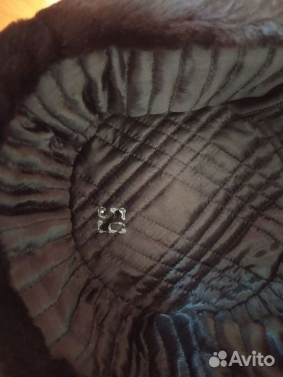 Шапка мужская меховая комбинированная