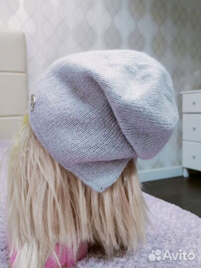 Шапка женская шерстяная новая