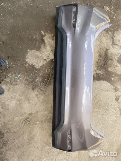 Задний бампер hyundai solaris 2