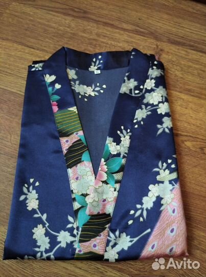 Шелковый халат