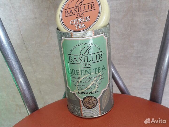 Железная банка для чая