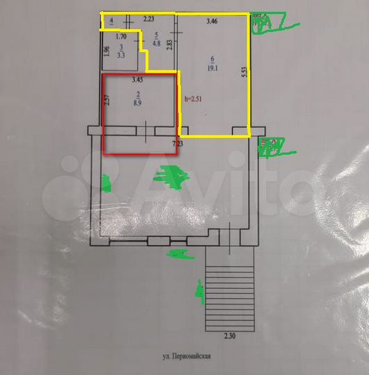 Свободного назначения, 24 м²