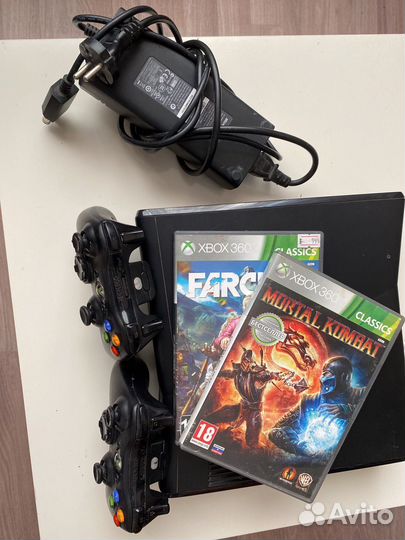 Игровая приставка xbox 360 бу