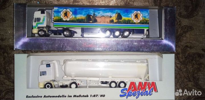 Модели грузовиков MAN. 1/87