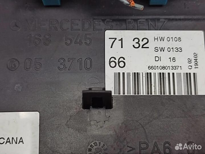 Блок AAM w163 ML-class 113.942