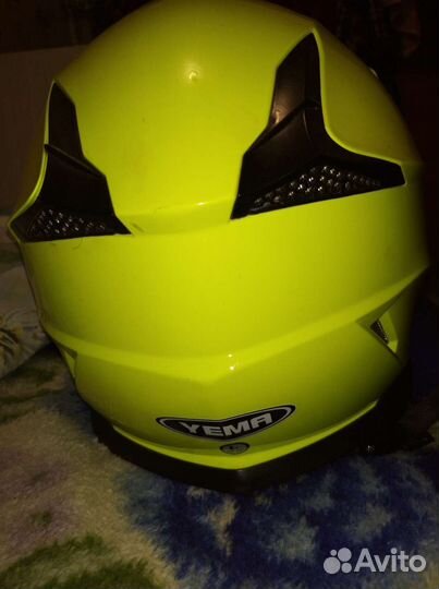 Мото шлем кроссовый бу